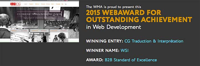 Web Awards 2015