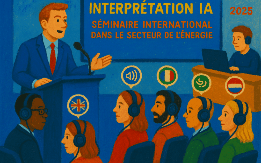 INTERPRÉTATION IA – SÉMINAIRE INTERNATIONAL DANS LE SECTEUR DE L’ÉNERGIE