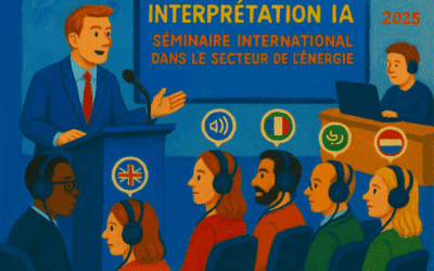 INTERPRÉTATION IA – SÉMINAIRE INTERNATIONAL DANS LE SECTEUR DE L’ÉNERGIE