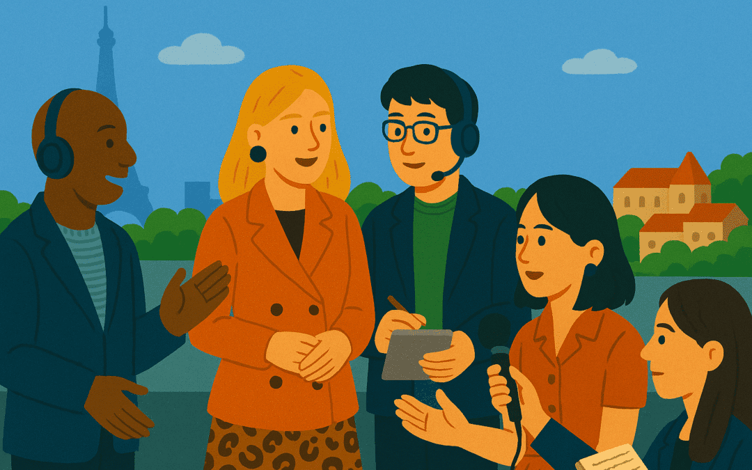 INTERPRÉTATION – ACCOMPAGNEMENT JOURNALISTES ET INFLUENCEURS – PARIS – BORDEAUX