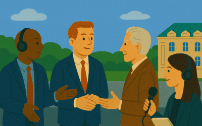 INTERPRÉTATION – VISITE OFFICIELLE D’UNE FONDATION ROYALE EUROPÉENNE